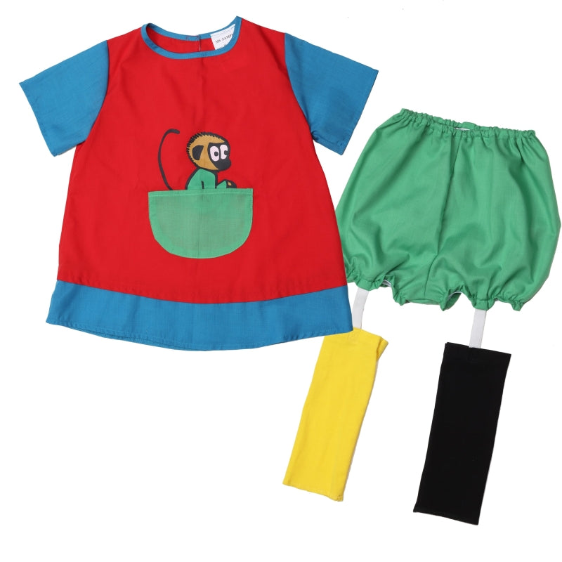 Licenze di libri per bambini Pippi Calzelunghe - costume (4-6 anni)