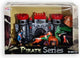Set di giochi di bongers Toys Pirate Castle, tra cui 3 figure di gioco