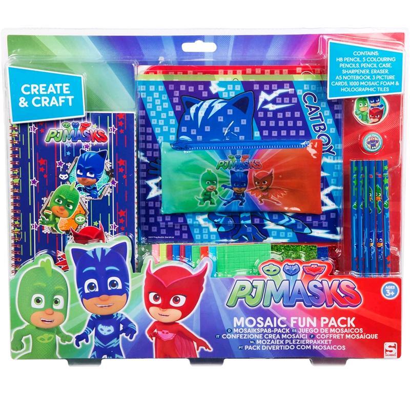 Sks pj masks mozaik plezier pakket 15-delig