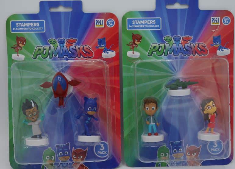 Goliath PJ Mask Stamp Set 3 Paps, 24 francobolli diversi sono disponibili