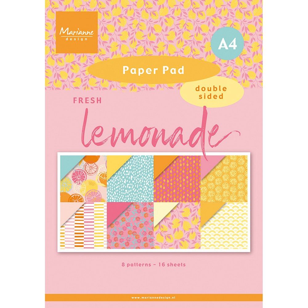 Design Marianne • blocco di carta A4 limonata fresca