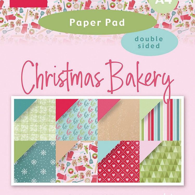 Marianne design • bloc de papel a4 panadería navideña de marleen