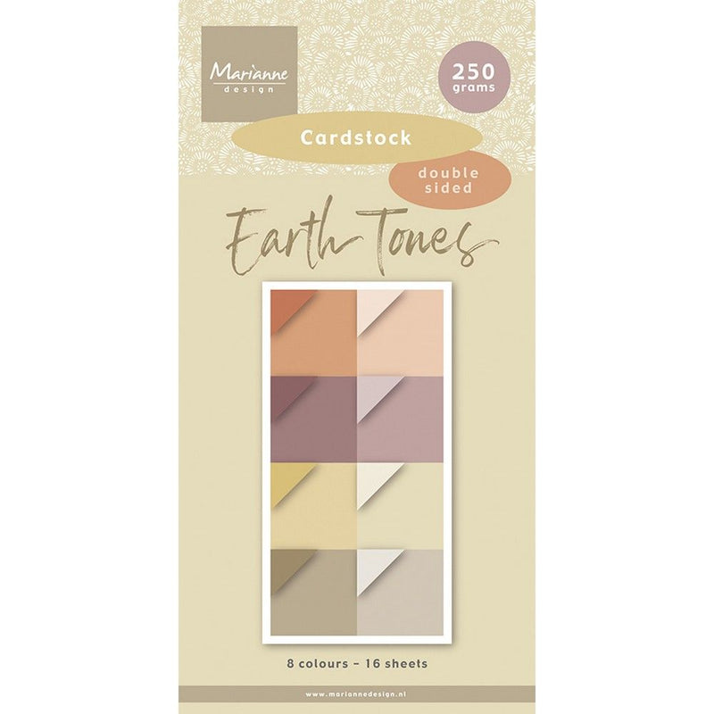 Design Marianne • blocco di carta cartoncino tonalità della terra