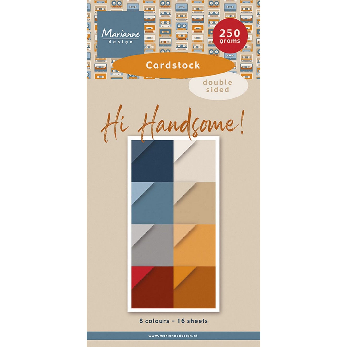 Diseño Marianne • cartulina ¡hola guapo!