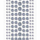 Design Marianne • decorazioni puntini smaltati argento glitter