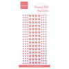 Design Marianne • puntini smaltati rosa glitter