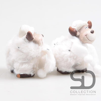 Season inspired decoration statue of moose Zoe gus 7.5x4.5x8cm