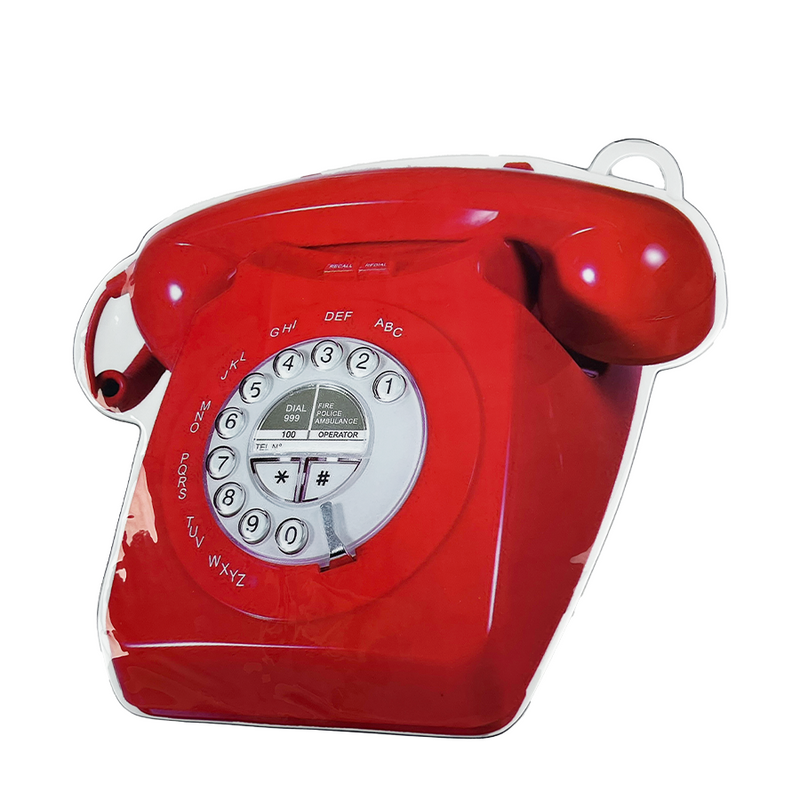 Tovaglietta telefono rossa