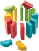 Oku Plan Toys Houten Bird Tower a 16 pezzi