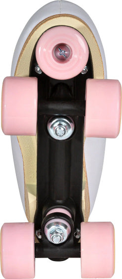 Playlife Adjustable rolschaatsen junior wit roze maat 31 34