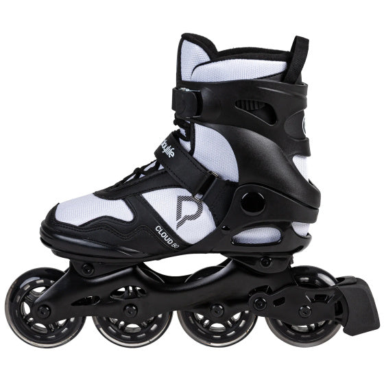 Playlife Cloud Fitness patines en línea 82A negro blanco talla 43