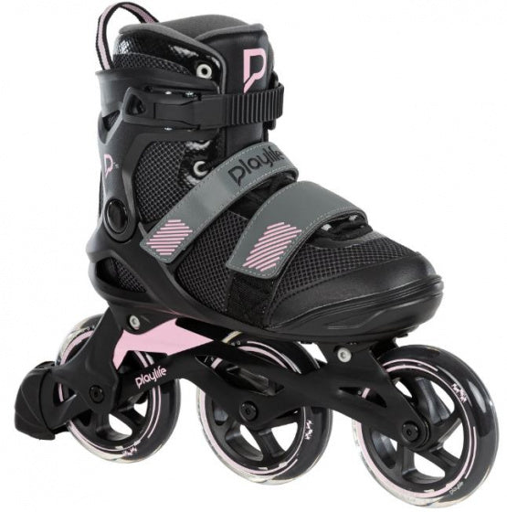 Playlife - Fitness GT 110 Skates en línea 80A Black Pink Tamaño 39