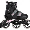 Playlife Fitness GT 110 inline skates 80A zwart roze maat 41