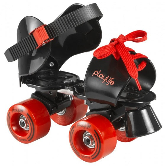 Playlife Sugar patines junior negro rojo talla 28 37