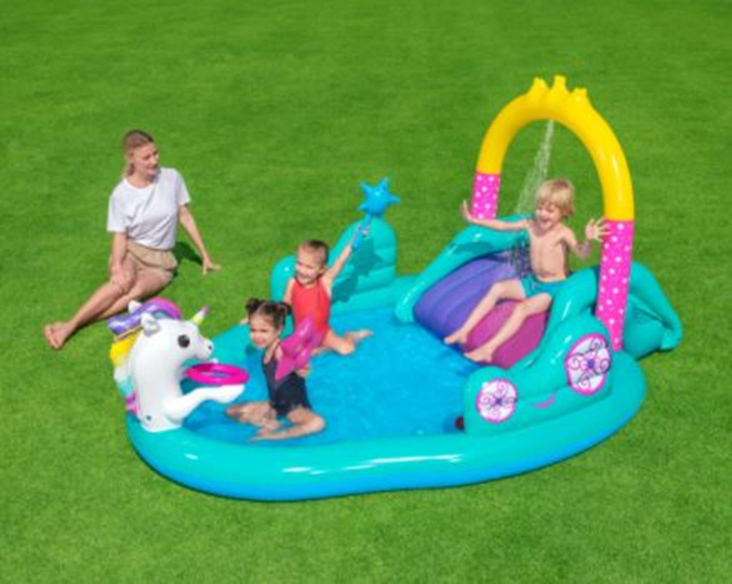 Centro giochi Bestway 274x198x137 cm unicorno