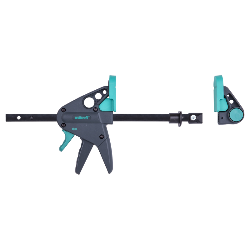 Wolfcraft Wolfcraft Table Table Clamp Pro 65-150-W Negro y verde