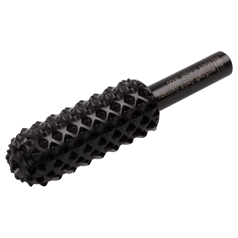 Grattugia profilo Wolfcraft | cilindrico | per legno | ø12 x 35 mm| 1 pezzo - 2531000