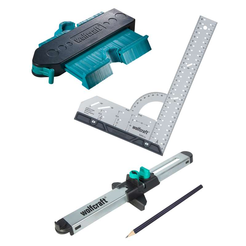 Set di strumenti Wolfcraft Wolfcraft per pavimenti in laminato e design