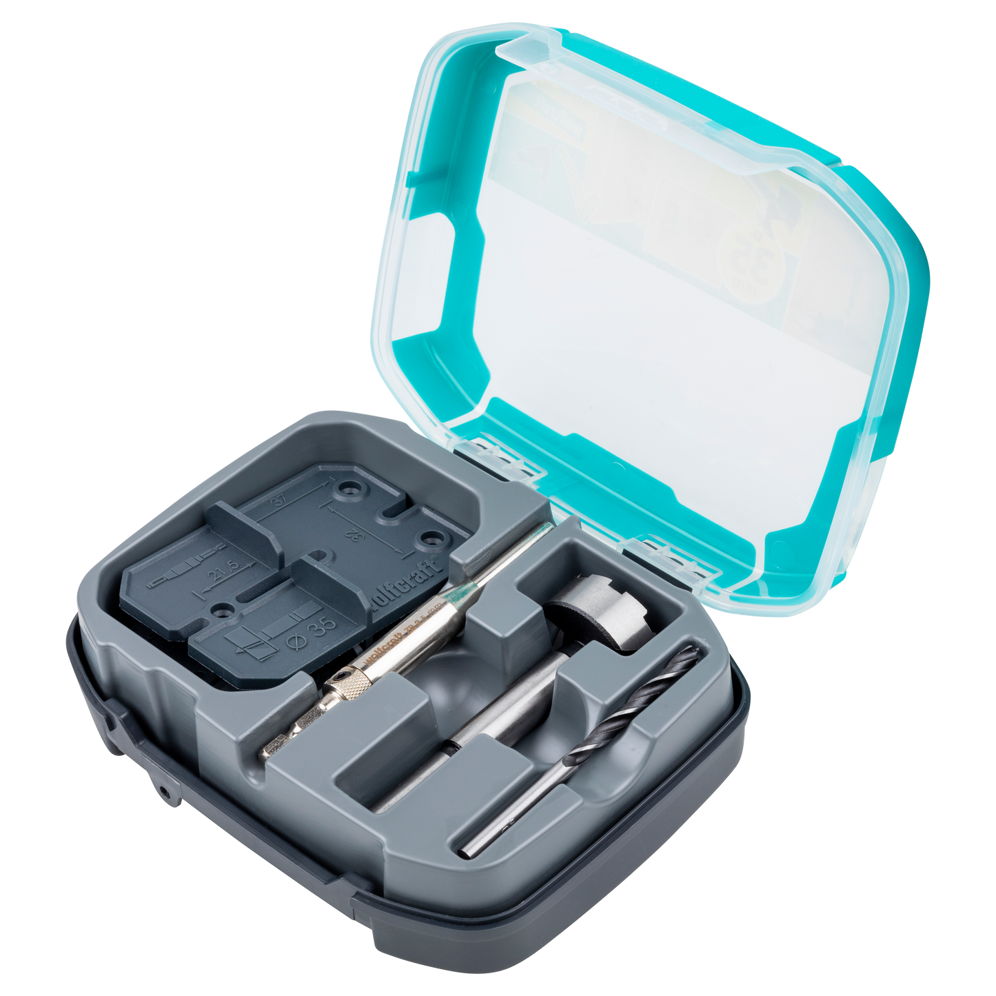 Wolfcraft wolfcraft a cerniere in 5 parti set 35 mm