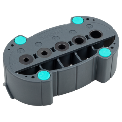 Móvil de batería Wolfcraft | ayuda para la perforación | ø4, 5, 6, 8, 10mm | 1 pieza - 4685000