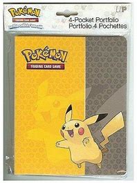 Carpeta lenticular de colección de pikachu 4 bolsillo