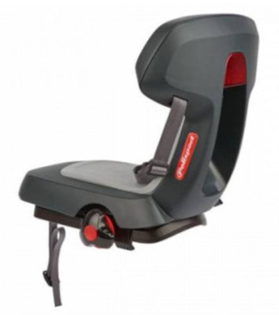 fietszitje achter Guppy Junior Light donkergrijs