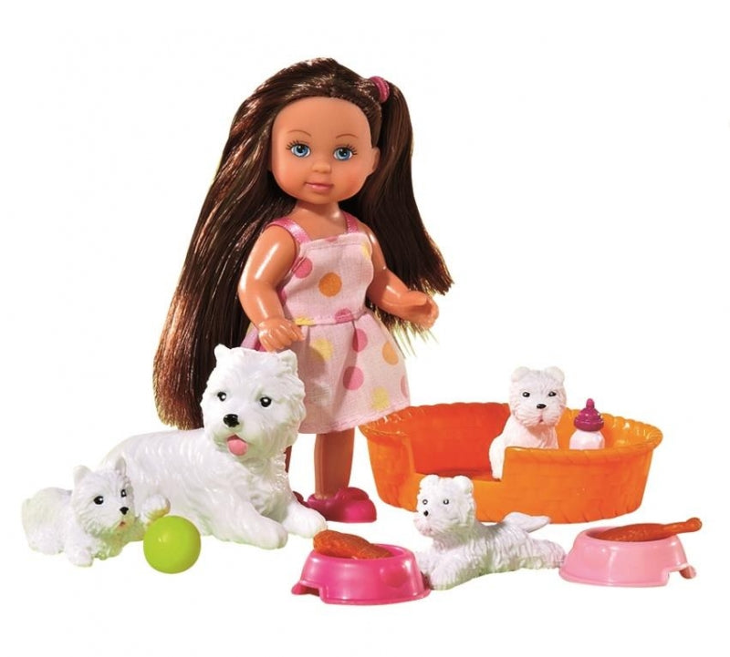 Diverse merken popje evi dierenvriendjes (2 ass.)