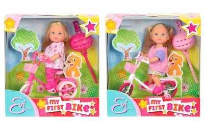Evi Love Pop con bicicletta