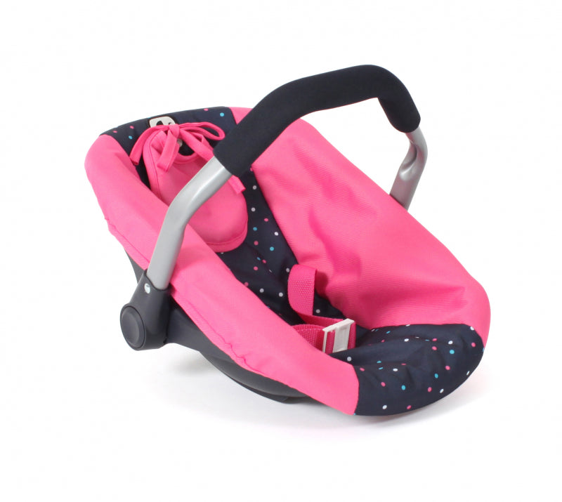 Seggiolino auto per bambola Bayer chic (rosa confetti)