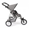 Bayer chic passeggino per bambole jogging leon (jeans grigio)