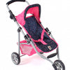Bayer chic passeggino per bambole jogging lola (rosa confetti)
