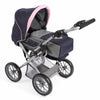 Bayer chic carrozzina per bambole leni combi (blu scuro con cuore)
