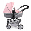 Bayer chic poppenwagen mika combi (grijs lichtroze)