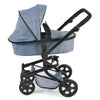 Bayer chic carrozzina per bambole mika combi (blu jeans)