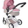 Bayer chic carrozzina per bambole mika combi (orso tortora rosa)