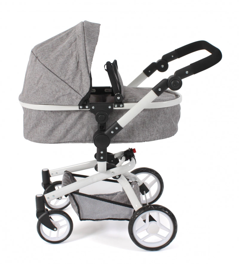 Cochecito para muñecas Bayer chic yolo combi (gris jeans)