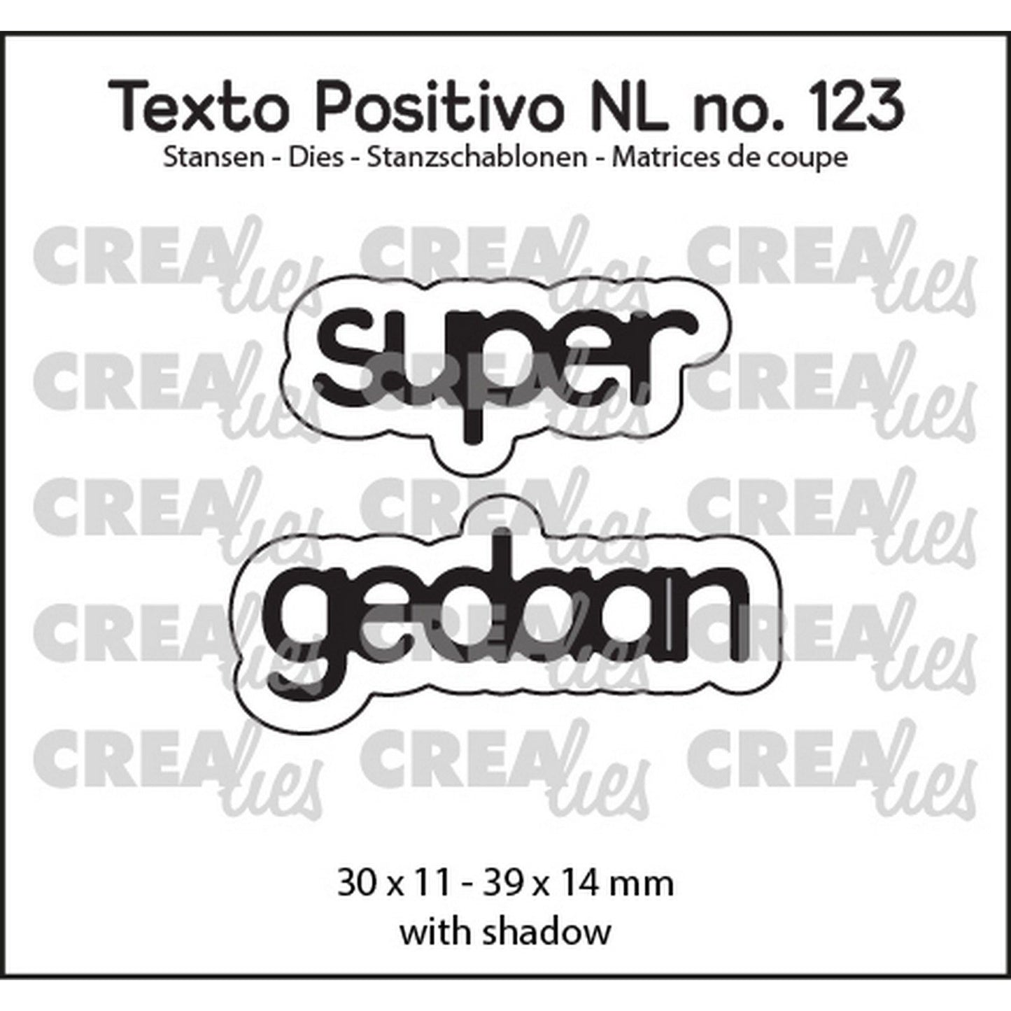 Crealies • texto positivo en este gran trabajo