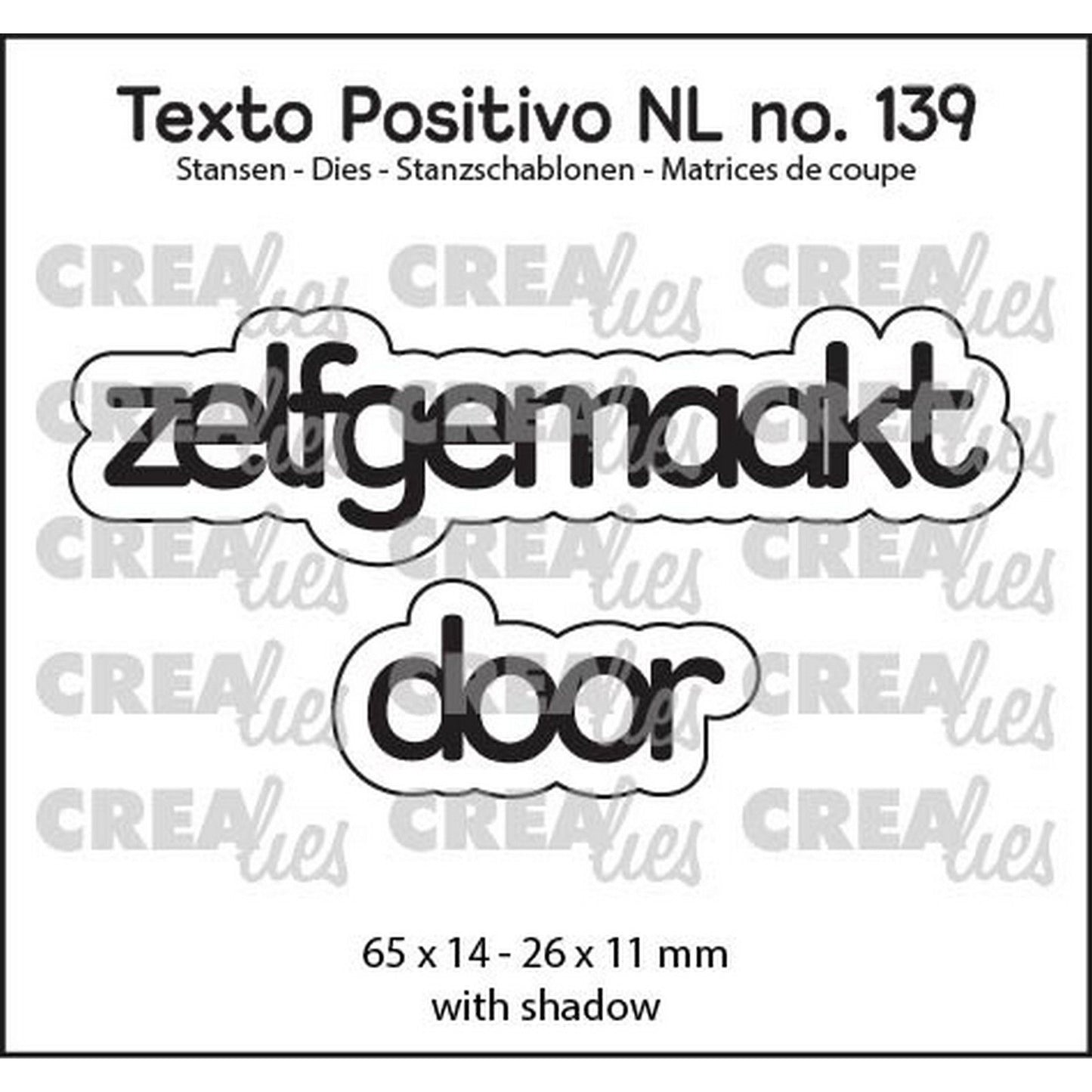 Crealies • testo positivo fatto in casa da