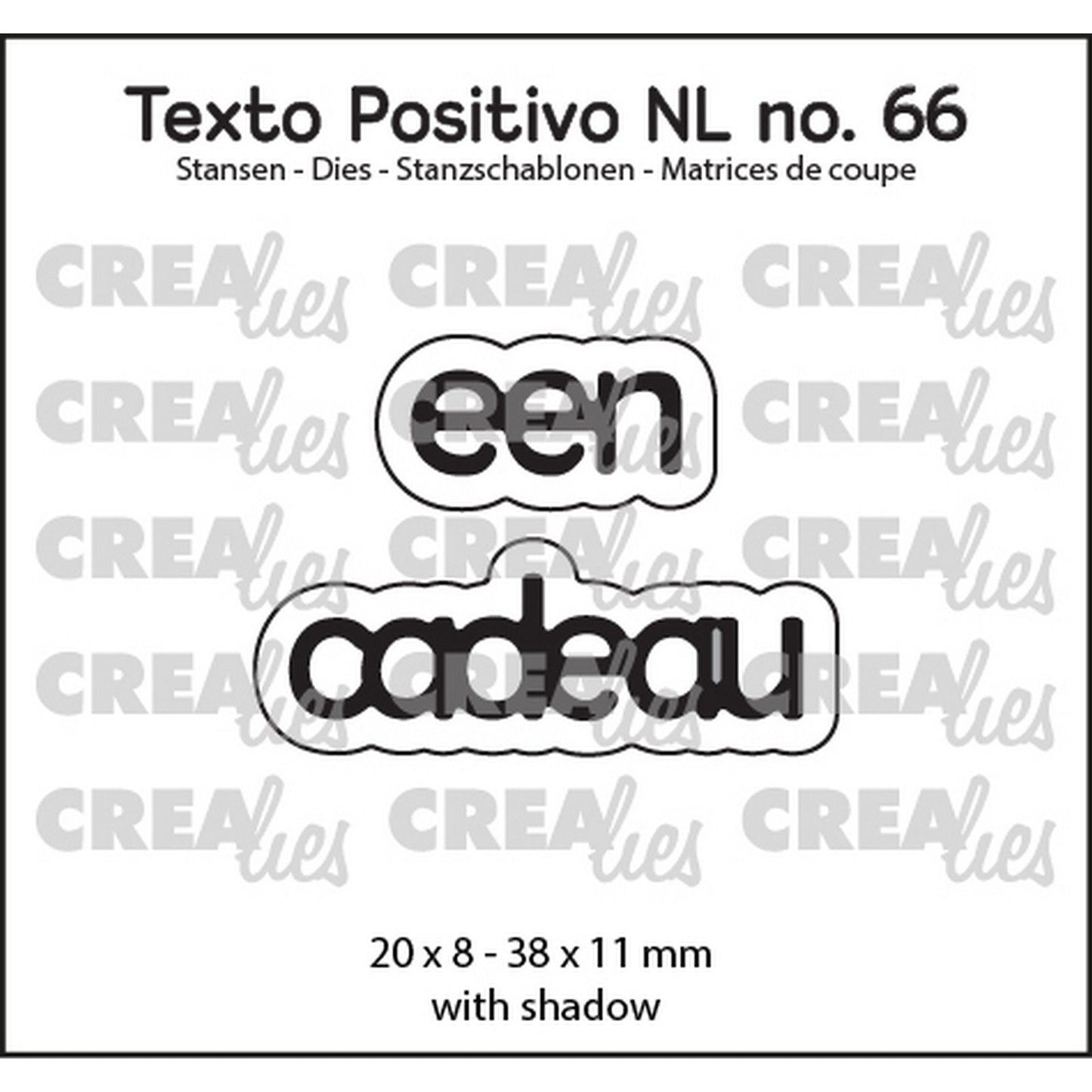 Crealies • texto positivo un regalo