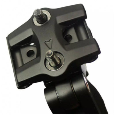 Post di sedili diversi post pm moderni -705n2 Ø27.2mm 350mm - nero