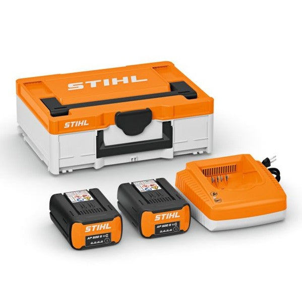Caja de potencia Stihl extrema | 2x batería ap 500 s + 1x cargador rápido al 501 - ea012000002