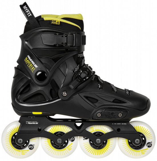 Pattini in linea Imperial One 88A Hardboot Black Mt 45 46