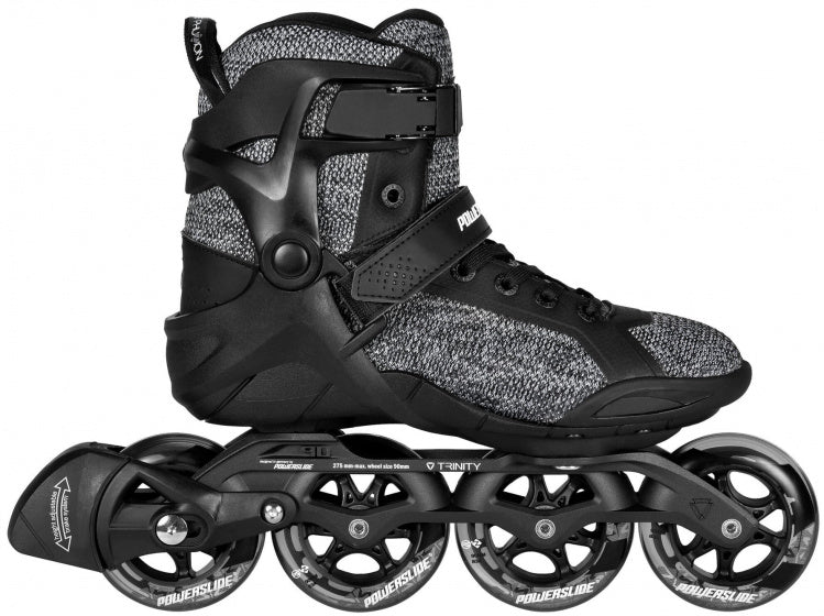 Pattini in linea Phuzion Radon Enzo 90 83A Black Size 42