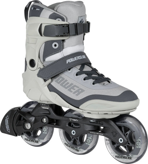Powerslide Phuzion Krypton 100 inlineskates softboot grijs maat 47