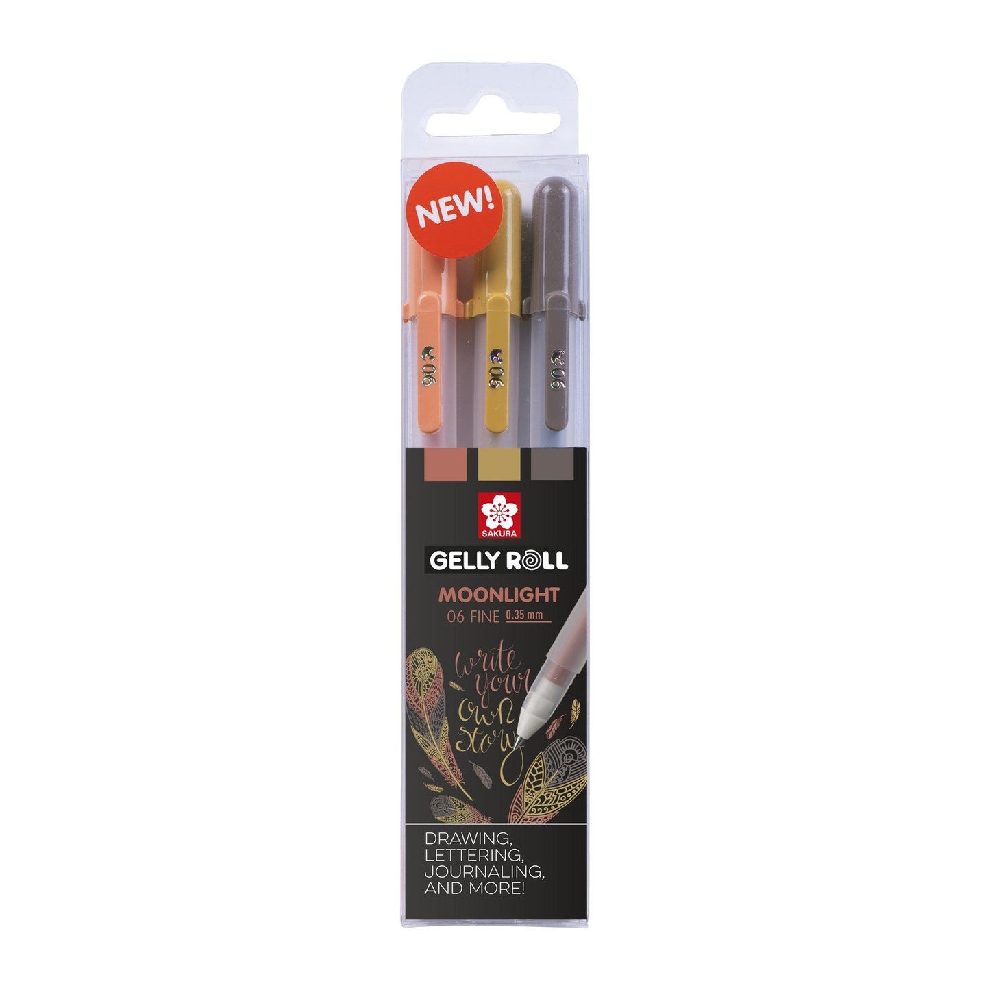 Sakura • gelly roll gel pen moonlight nature