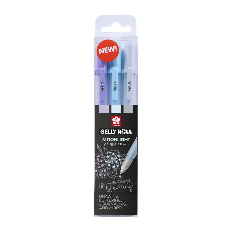 Sakura • gelly roll gel pen moonlight calm