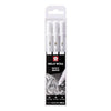 Sakura • gelly roll gelpen 05, 08 10 wit 3stuks