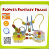 Cornice con perline floreali in legno Jonotoys primi passi