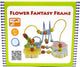 Cornice con perline floreali in legno Jonotoys primi passi