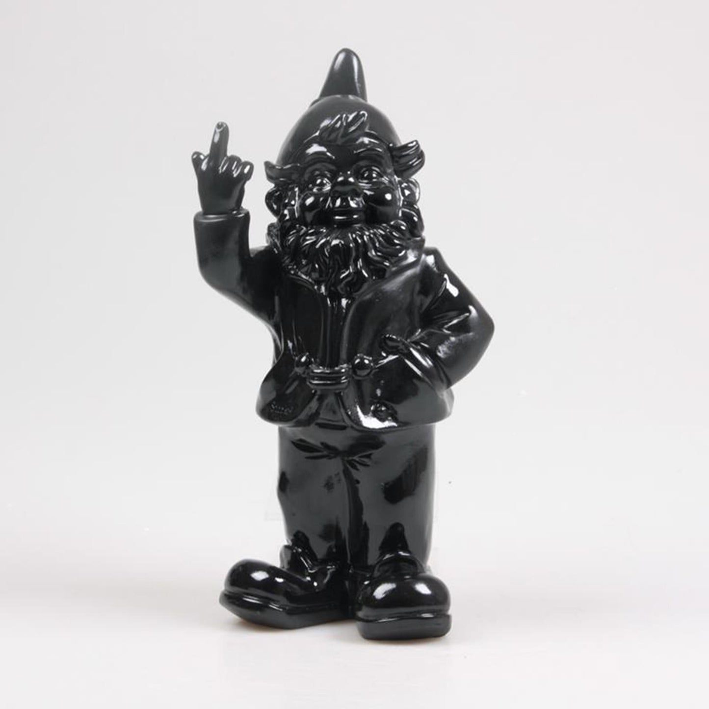 Stoobz design stoobz kabouter f*ck you zwart 16x32cm